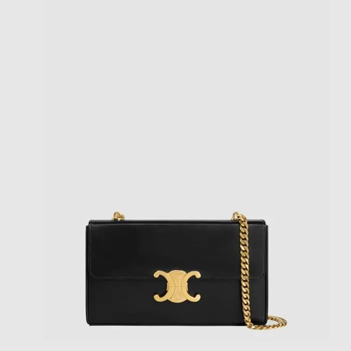 셀린느 여성 트리오페 체인 박스백 - Celine Womens Triomphe Chain … - 1