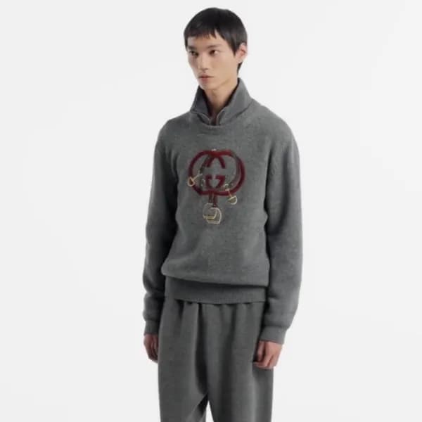 매장판 구찌 남성 라운드 스웨터 - Gucci Mens Round Sweater - guc… - 1