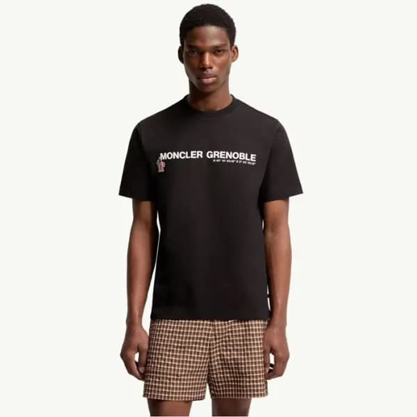 몽클레어 남성 반팔 티셔츠 - Moncler Mens Round Tshirt - moc13… - 1
