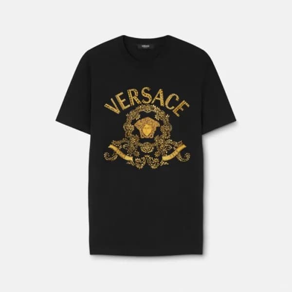 베르사체 남성 반팔 티셔츠 - Versace Mens Round Tshirts - vec1… - 1