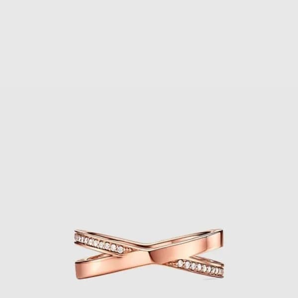 티파니 남/녀 골드 반지 - Tiffany Unisex Gold Ring - acc7534… - 1
