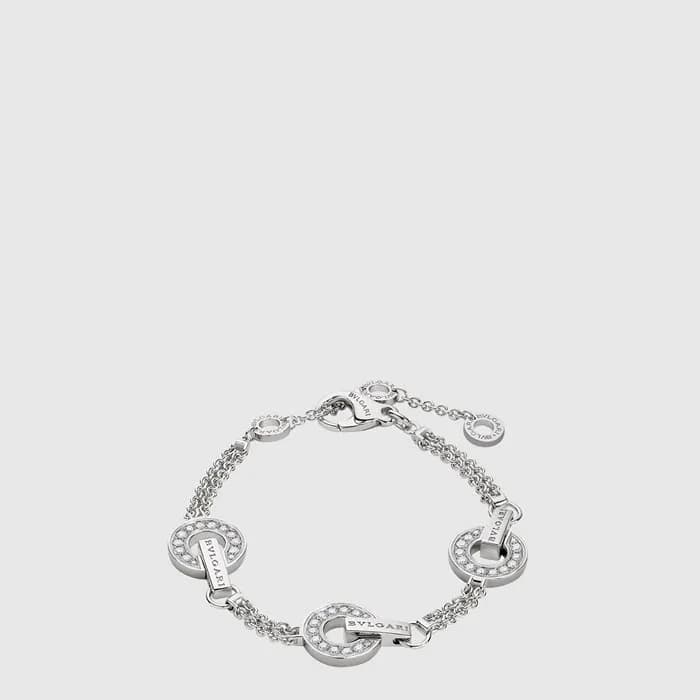 불가리 여성 다이아몬드 브레이슬릿 - Bvlgari Womens Diamond Bracelet - acc9066x - 1