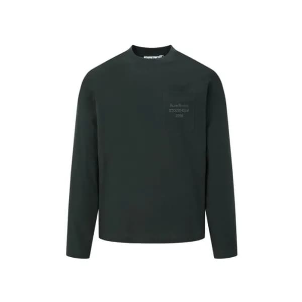 아크네 남성 라운드 긴팔티 - Acne Mens Round Tshirt - anc17496x - 1