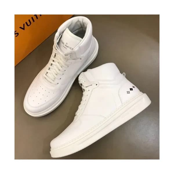LOUIS VUITTON 2018 MENS LEATHER ANKLE SKEAKERS - 루… - 1