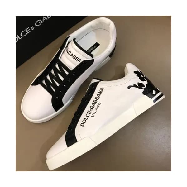 DOLCE&GABBANA 2018 MENS LEATHER SKEAKERS - 돌체앤가바나 … - 1