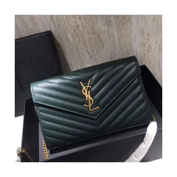 Saint Laurent Women Monogram Chain Shoulder Bag,22… - 1