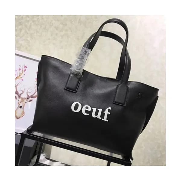 Loewe Oeuf Large Shopper Bag, 45CM - 로에베 OEUF 라지 쇼… - 1