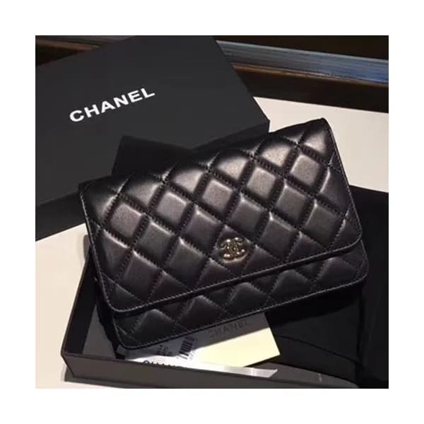 Chanel WOC Chain Cross Bag,19CM - 샤넬 WOC 체인 크로스백,C… - 1