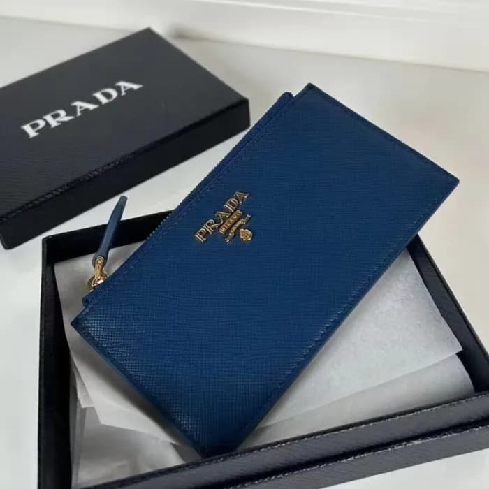 Prada 2024 Mens Saffiano Leather Card Holder 2MC02… - 1