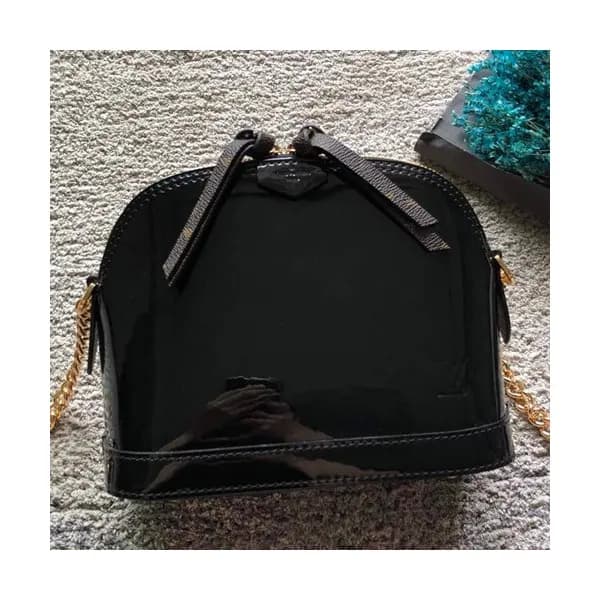 Louis Vuitton Vernis Alma Mini Chain Shoulder Bag,… - 1