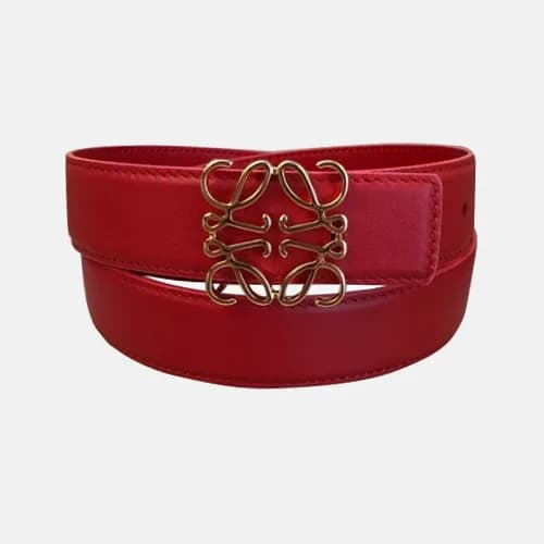 [매장판]Loewe 2019 Reversible Leather Bellt - 로에베 여성 … - 1