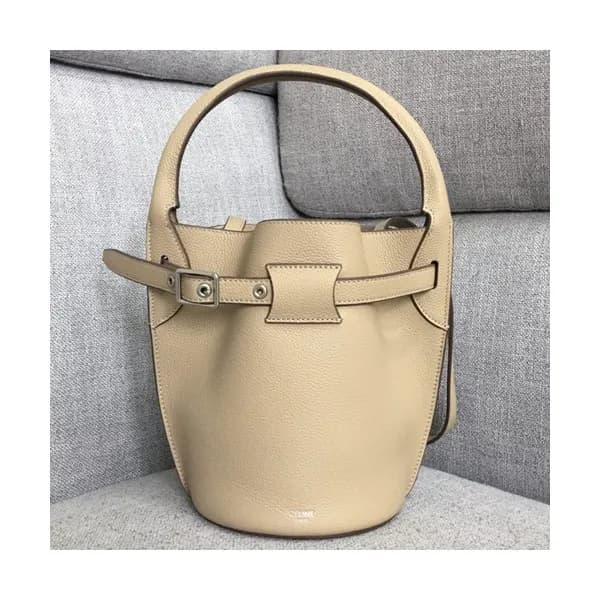 Celine 2019 Leather Nano Bigbag Bucket Tote Should… - 1