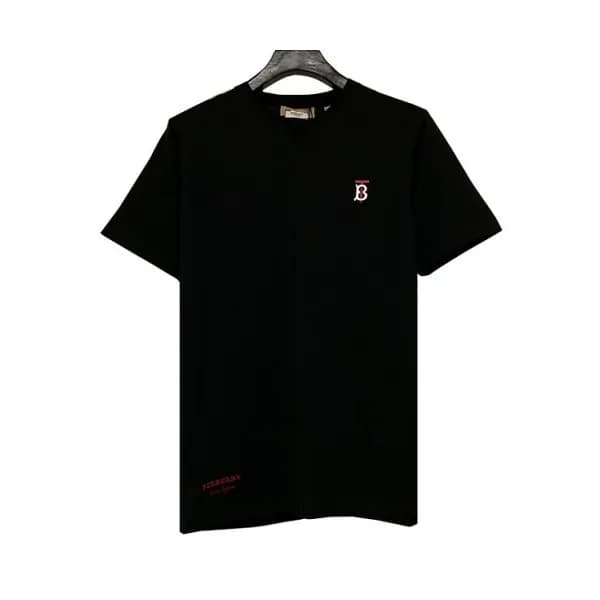 Burberry 2019 Mens Printing Logo Cotton Short Slee… - 1