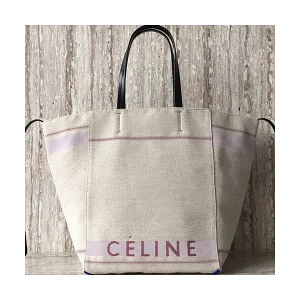 Celine Canvas Tote Shoulder Shopper Bag,37CM - 셀린느… - 1