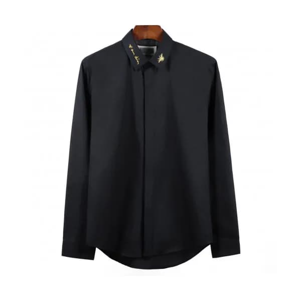 Dior 2019 Mens Honeybee Embroidery Logo Cotton Tsh… - 1