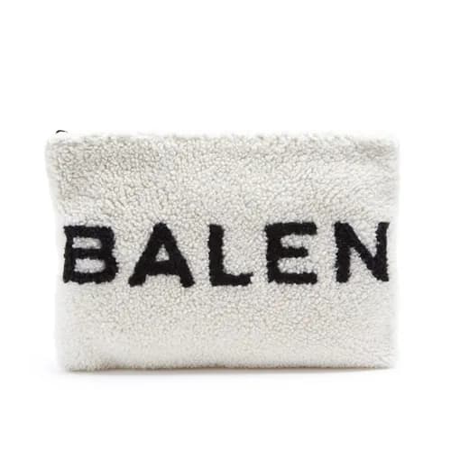 [복실복실 뽀글이❤]Balenciaga 2019 Lambs Wool Clutch Bag,3…