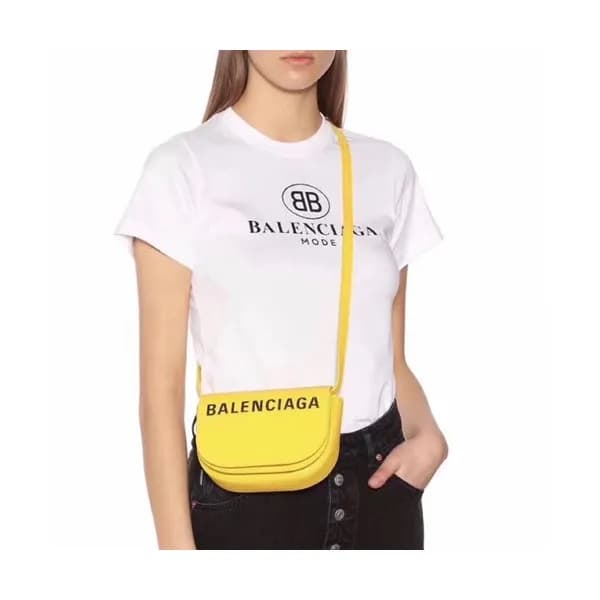 Balenciaga 2019 Ville Day Leather Shoulder Bag,19C… - 1