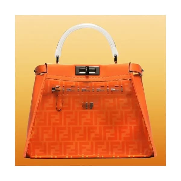 Fendi 2019 PU Tote Bag ,33CM - 펜디 2019 PU 여성용 토트백… - 1