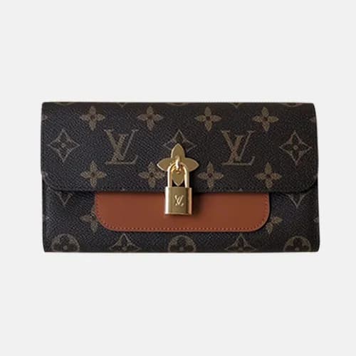 Louis Vuitton 2019 Ladies Monogram Flower Compact … - 1