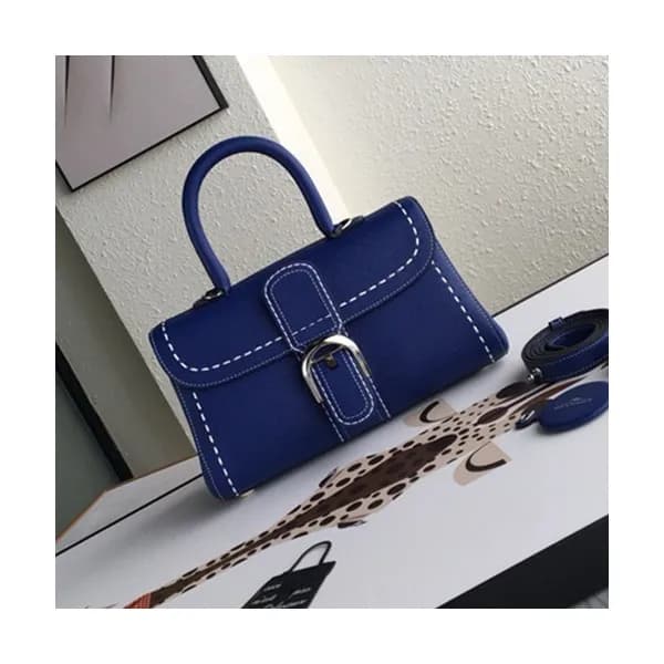 Delvaux 2019 Leather Tote Shoulder Bag,28s CM - 델보… - 1