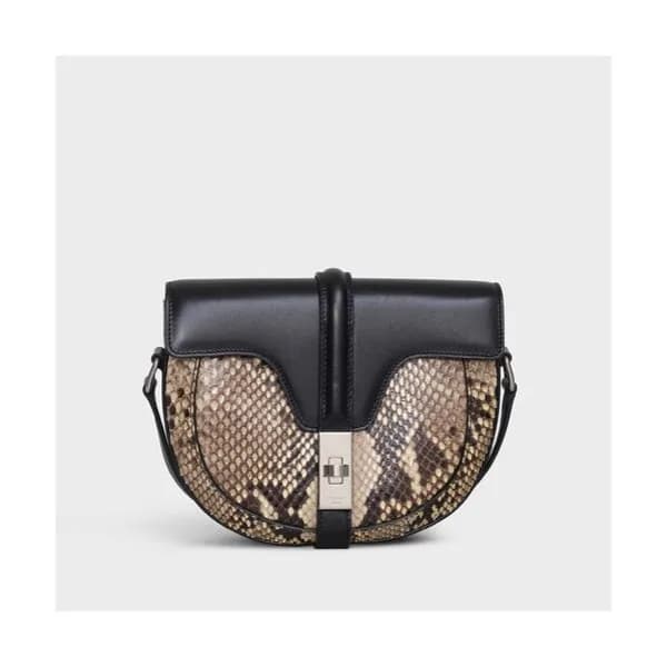 Celine 2019 Besace Leather Shoulder Bag,19CM - 셀린느… - 1