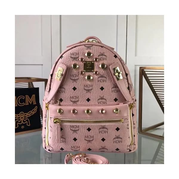 MCM 2019 Dual Stark Visetos Back Pack,26/34cm - 엠씨… - 1
