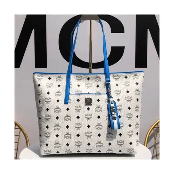 MCM Anya Visetos Tote Shoulder Shopper Bag,30cm - … - 1