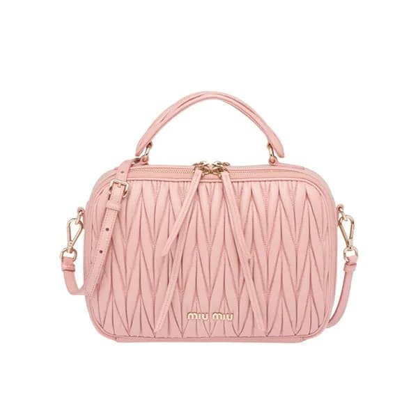 MiuMiu 2019 Matelasse Tote Shoulder Bag,27cm - 미우미… - 1