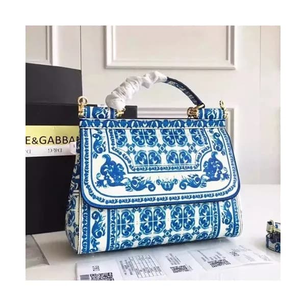 Dolce&Gabbana 2019 Leather Tote Shoulder Bag ,25CM… - 1
