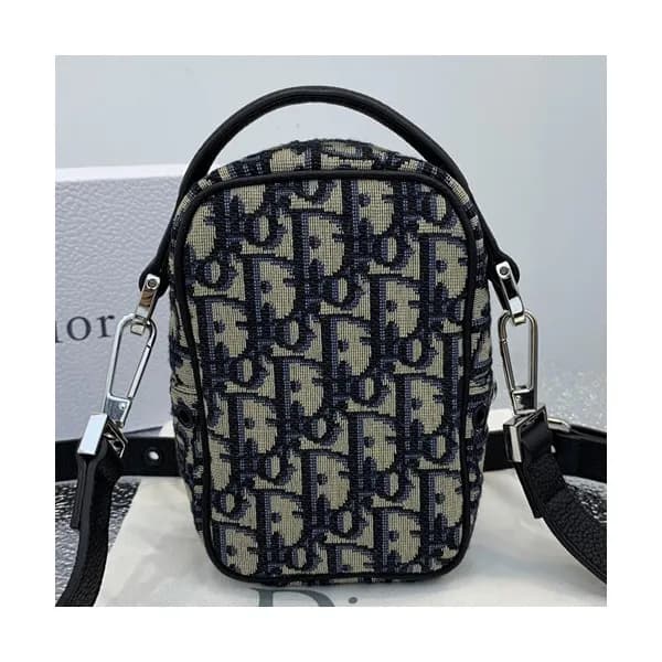 Dior 2019 Oblique Phone Bag / Shoulder Bag,17CM - …