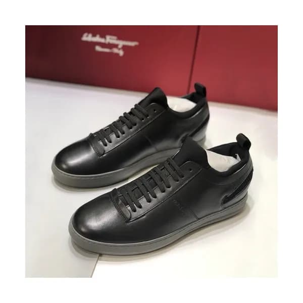 Ferragamo 2019 Mens Leather Sneakers - 페라가모 2019 남… - 1