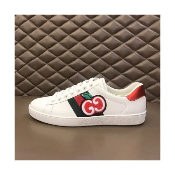 Gucci 2019 Mm / Wm Leather Sneakers - 구찌 2019 남여공용… - 1