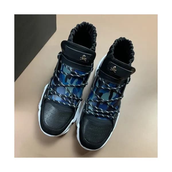 Philipp plein 2019 Mens Leather Sneakers - 필립플레인 … - 1
