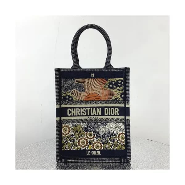 [매장판]Dior 2019 Women Canvas Book Mini Tote Shopper… - 1