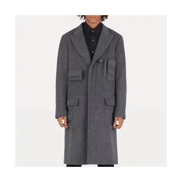 [루이비통]Louis vuitton 2019 Mens Logo Cashmere Coat -… - 1