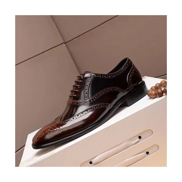 Louis Vuitton 2019 Mens Leather Oxford Shoes - 루이비… - 1