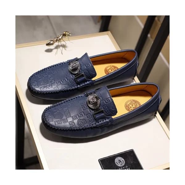 Versace 2020 Mens Leather Loafer - 베르사체 2020 남성용 … - 1