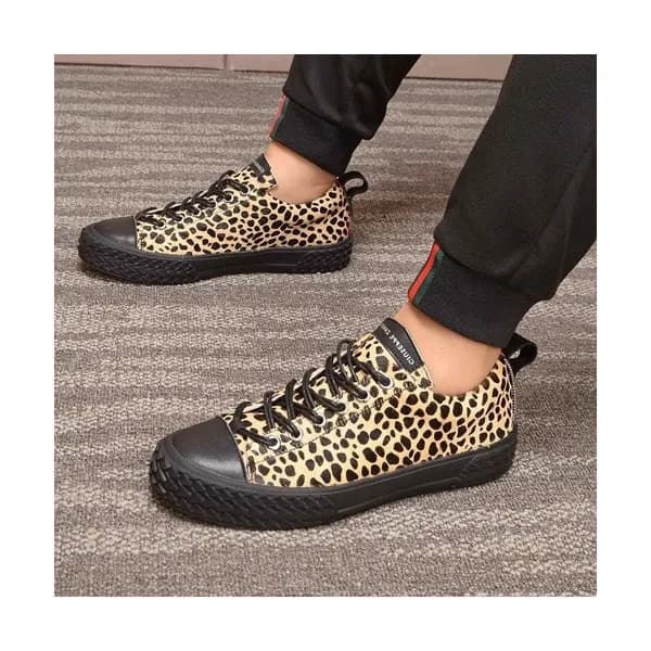 Giuseppe Zanoti 2020 Mens Horse Fur Sneakers - 쥬세페… - 1