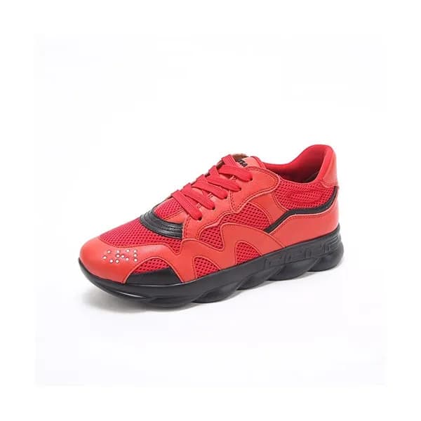 Versace 2020 Mens Leather Sneakers - 베르사체 2020 남성용… - 1