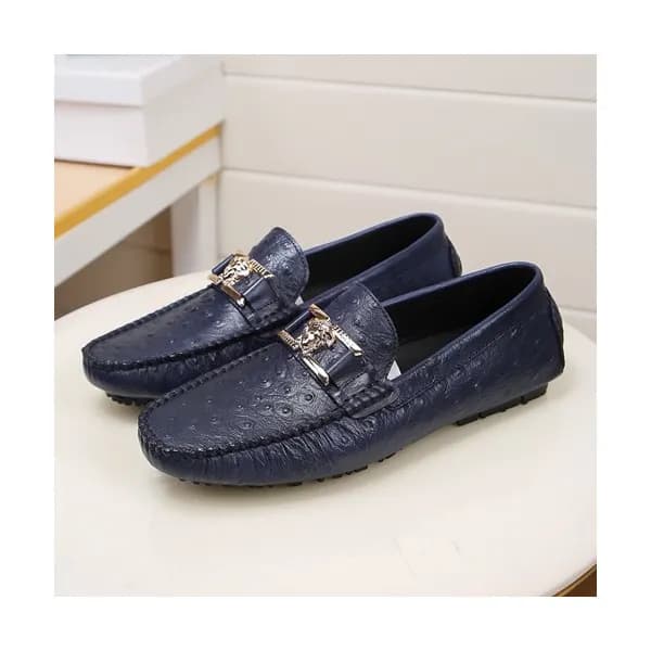 Versace 2020 Mens Leather Loafer - 베르사체 2020 남성용 … - 1