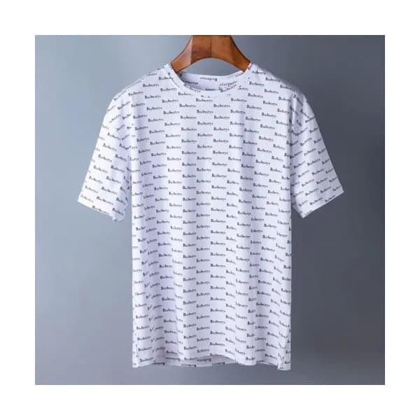 [버버리]Burberry 2020 Mens Logo Silket Crew-neck Shor… - 1