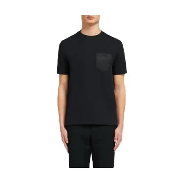 [프라다]Prada 2020 Mens Basic Logo Silket Short Sleev… - 1