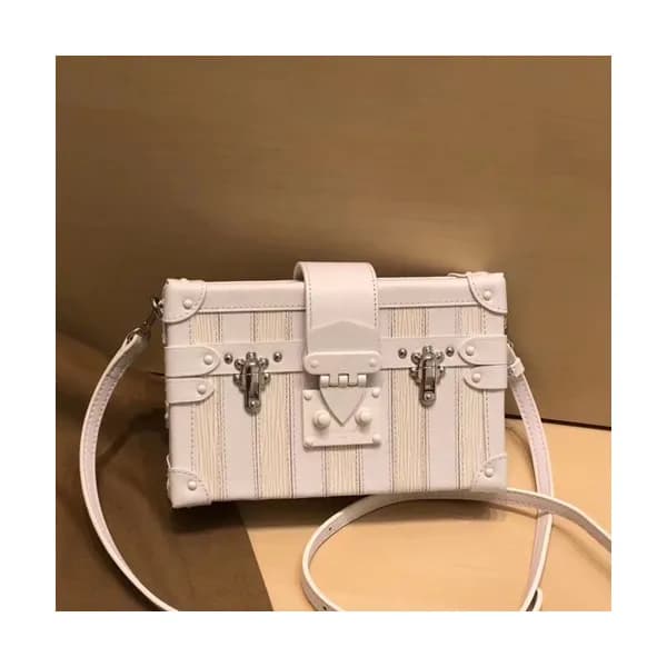 Louis Vuitton 2020 Petite Malle Shoulder Bag,19cm … - 1