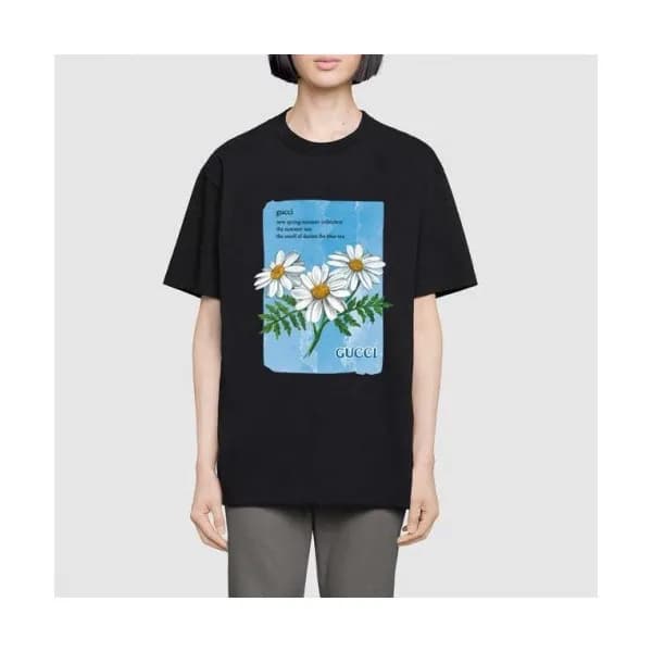 [매장판]Gucci 2020 Mm/Wm Logo Cotton Short Sleeved Ts… - 1