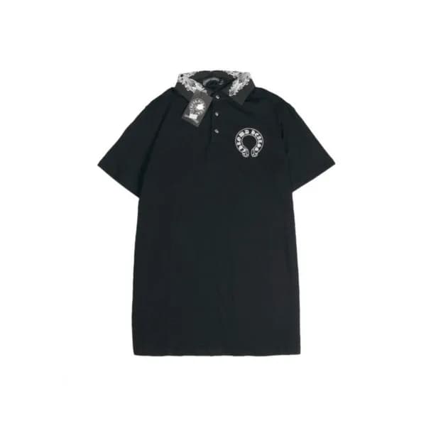 [크롬하츠]Chrome hearts 2020 Mens Logo Casual Short Sl… - 1