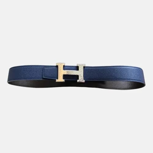 Hermes 2021 Men's Leather Belt - 에르메스 2021 남성용… - 1