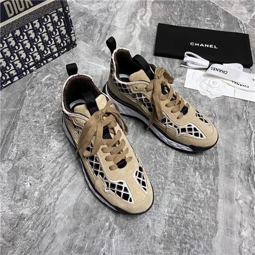 Chanel 2021 Women's Leather Sneakers - 샤넬 2021… - 1