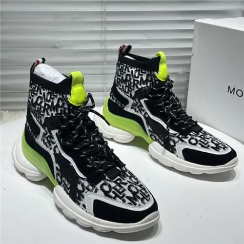 Moncler 2021 Men's Leather Sneakers - 몽클레어 202… - 1