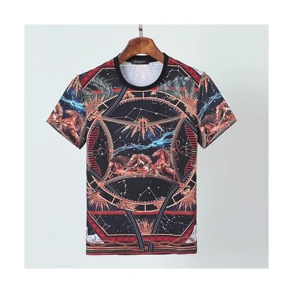 [발망]Balmain 2021 Mens Logo Cotton Short Sleeved Ts… - 1