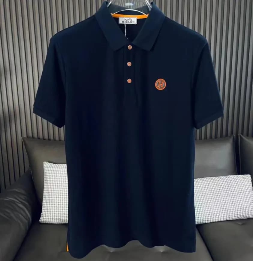 [에르메스]Hermes 2023 Mens Crew-neck Short Sleeved Tsh… - 1